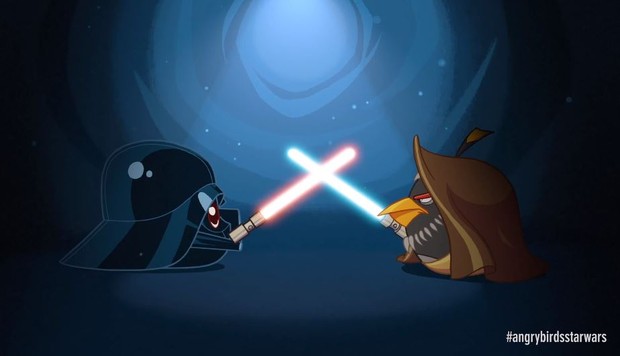 Дарт Вейдер против Оби-Ван Кеноби в новом видео Angry Birds: Star Wars